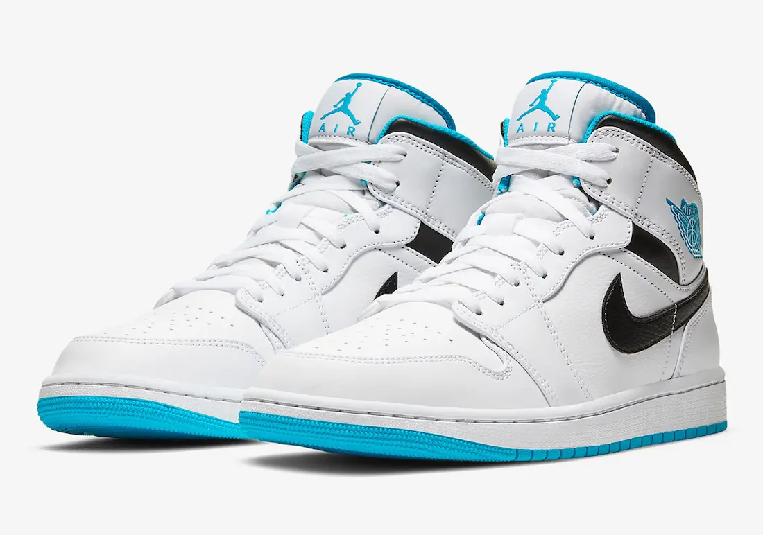 Air Jordan 1 Mid Láser Azul SKU-554724-141(5)