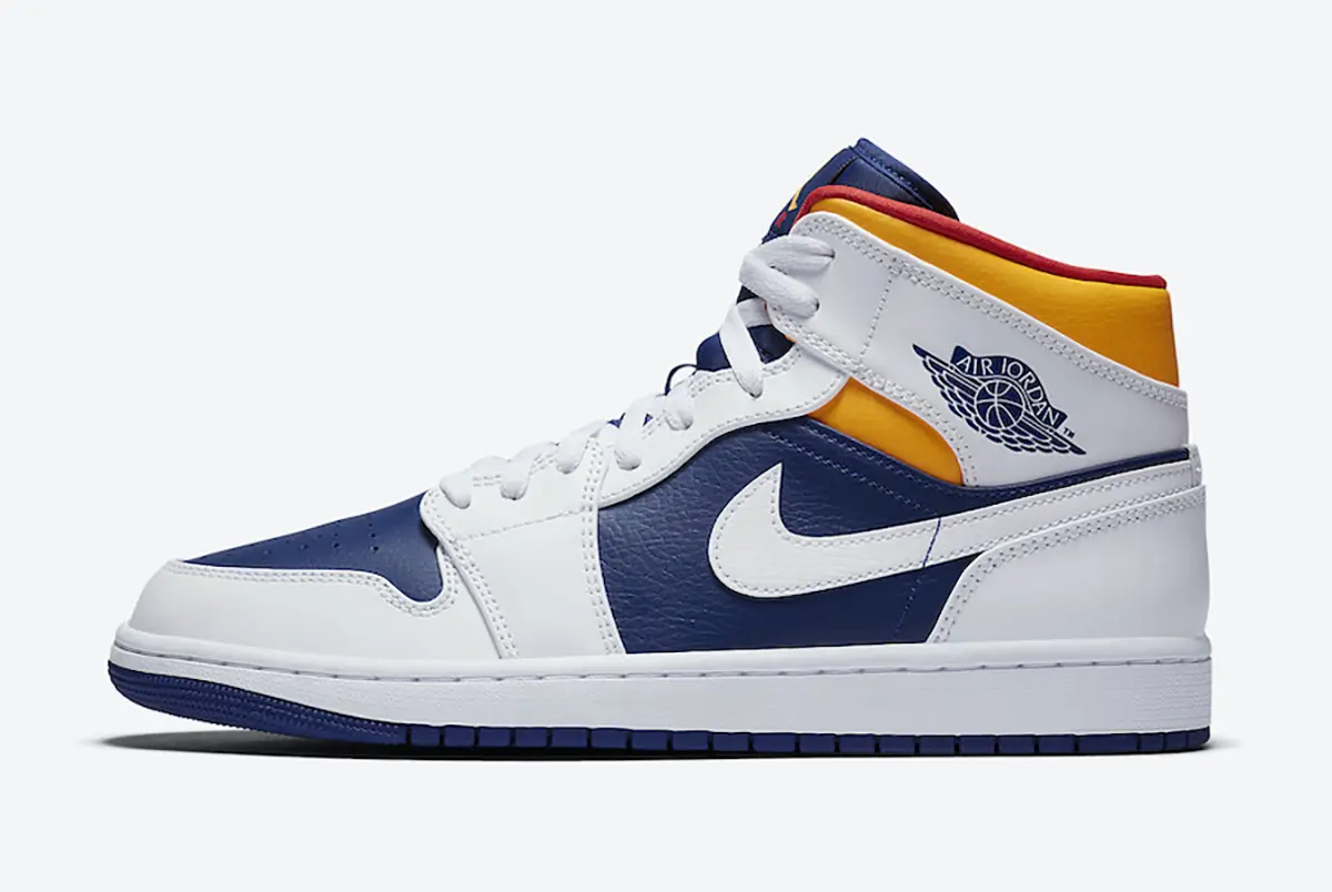 Air Jordan 1 Mid Laser Orange SKU-554724-131