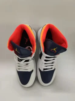 Air Jordan 1 Mid Laser Orange SKU-554724-131(12)