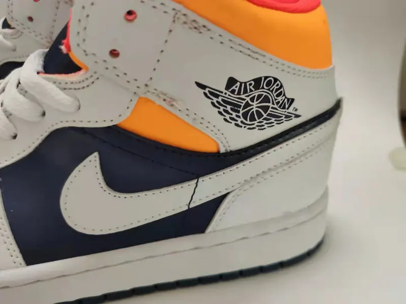 Air Jordan 1 Mid Laser Orange SKU-554724-131(8)