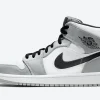 Air Jordan 1 Mid Light Cinza Fumaça SKU-554724-092