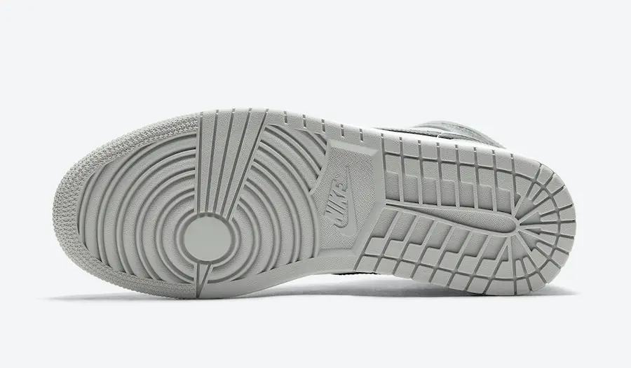Air Jordan 1 Mid Light Cinza Fumaça SKU-554724-092(5)