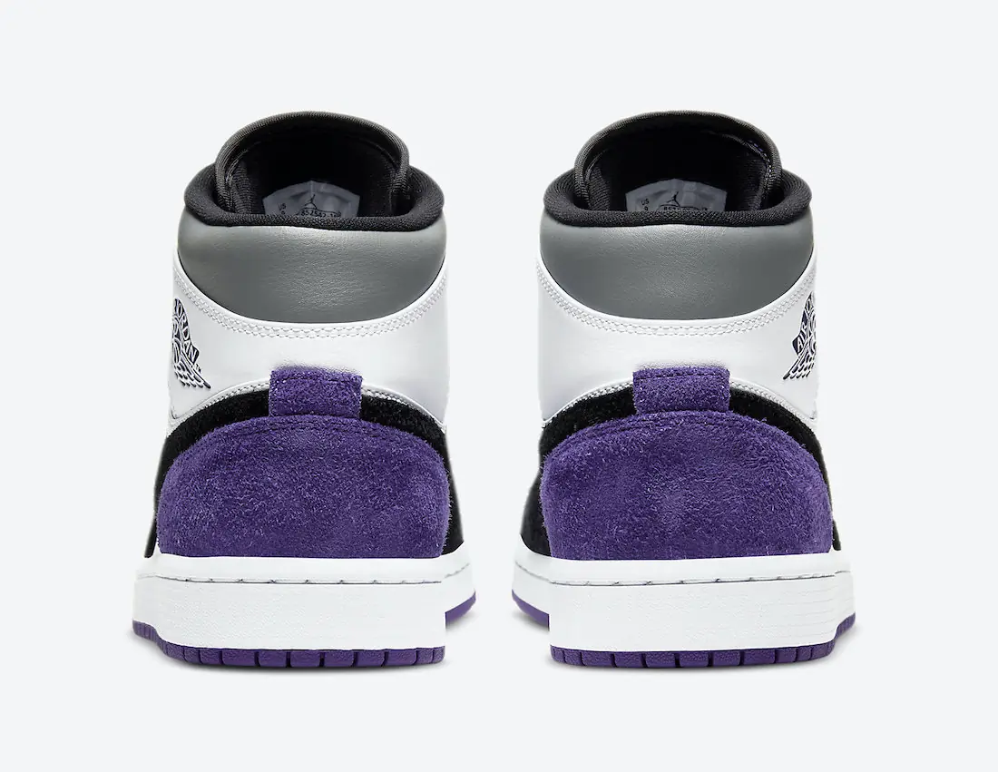 Air Jordan 1 Mid SE Varsity Lila Oakland SKU-852542-105(1)