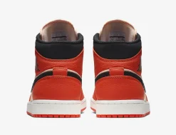 Air Jordan 1 Mid Team Orange SKU-852542-800(1)