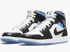 Air Jordan 1 Mid WMNS University Blue SKU-BQ6472-102(1)