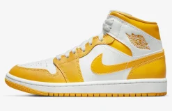 Air Jordan 1 Mid WMNS University Gold SKU-BQ6472-117