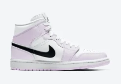 Femme Air Jordan 1 Mid Barely Rose SKU-BQ6472-500(1)