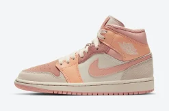 Wmns Air Jordan 1 Mid Apricot SKU-DH4270-800