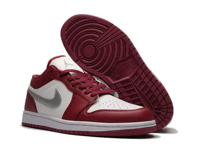 Jordan 1 Laag Kardinaal Rood GS SKU-553560-607(1)