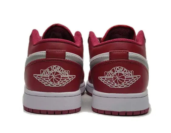 Jordan 1 Laag Kardinaal Rood GS SKU-553560-607(6)