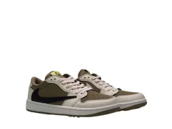 Travis Scott x Air Jordan 1 Low Golf Olive SKU-FZ3124-200(1)