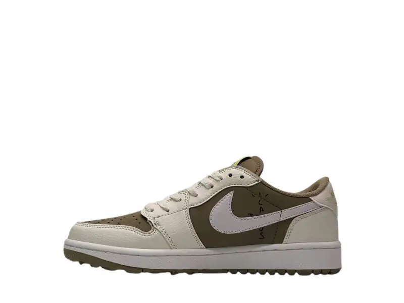 Travis Scott x Air Jordan 1 Low Golf Olive SKU-FZ3124-200(3)