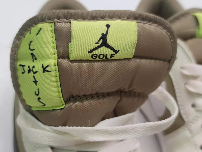 Travis Scott x Air Jordan 1 Low Golf Olive SKU-FZ3124-200(5)