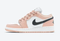 Air Jordan 1 Low GS Light Arctic Pink SKU-553560-800(1)