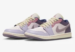 Air Jordan 1 Low Pastel Purple SKU-DZ2768-651(1)