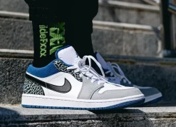 Air Jordan 1 Laag True Blue SKU-DM1199-140(10)
