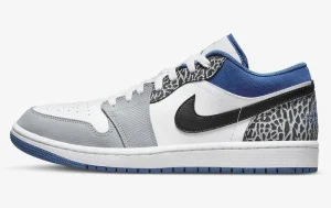 Air Jordan 1 Low True Blue SKU-DM1199-140(6)