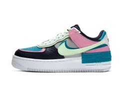 Nike Air Force 1 Shadow Damen Herren Barely Volt Oracle Aqua SKU-CK3172-001