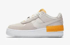Nike Air Force 1 Shadow Femme Vast Grey Laser Orange SKU-CU3446-001