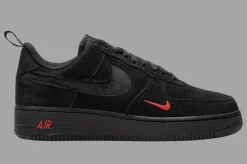 baskets Nike Air Force 1 Multi Swoosh Black Crimson SKU-DZ4514-001