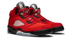 Air Jordan 5 Retro Baskets Raging Bull SKU-440888-600(1)