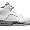 Air Jordan 5 Retro Baskets White Stealth SKU-DD0587-140