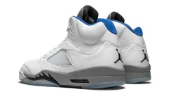 Air Jordan 5 Retro Baskets White Stealth SKU-DD0587-140(2)