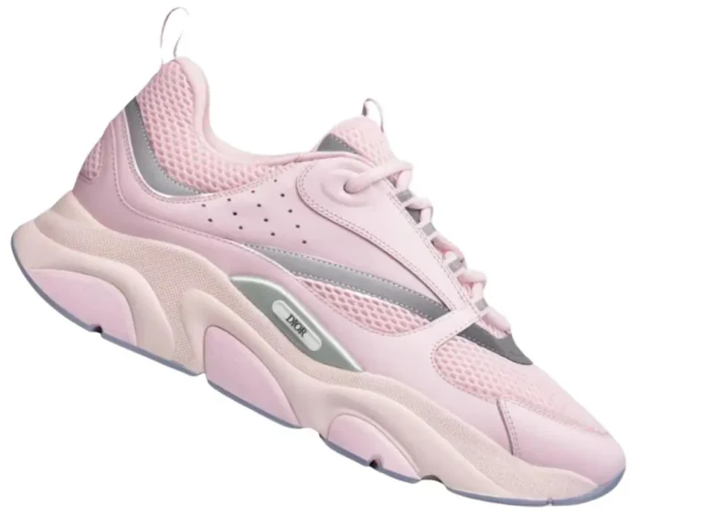 Dior B22 Sneaker Rosérosa Silber SKU-3SN231ZRY_H400