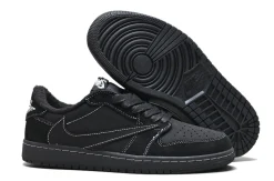 AIR JORDAN 1 LOW TRAVIS SCOTT BLACK PHANTOM
