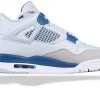 AIR JORDAN 4 RETRO AZUL MILITAR OFF-WHITE SKU-FV5029-141