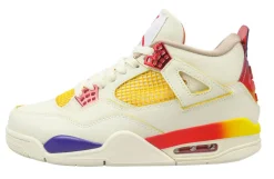 Air Jordan AJ4 Retro rainbow gradient SKU-FN0344-901(1)