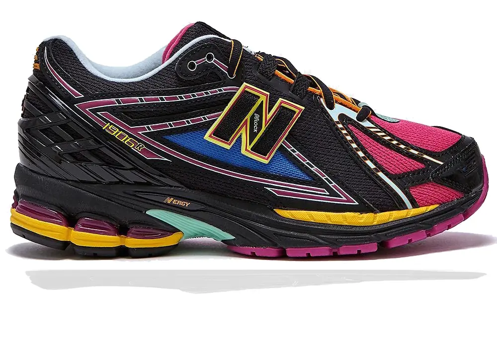 New Balance 1906R Black Neon Nights - Sneakereu
