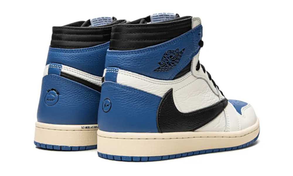 Travis Scott Nike Air Jordan 1 retro High OG SP Fragment Azul militar SKU-DH3227-105(2)