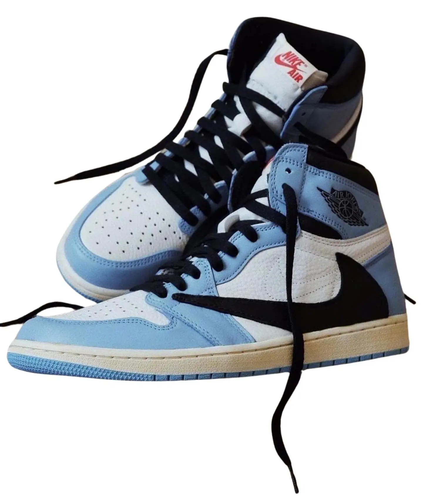 Travis Scott Nike Air Jordan 1 retro High OG SP Fragment Azul militar SKU-DH3227-105(3)