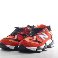 New Balance 9060 Feuerrot Schwarz Weiß x Joe Freshgoods SKU-U9060DMG(9)