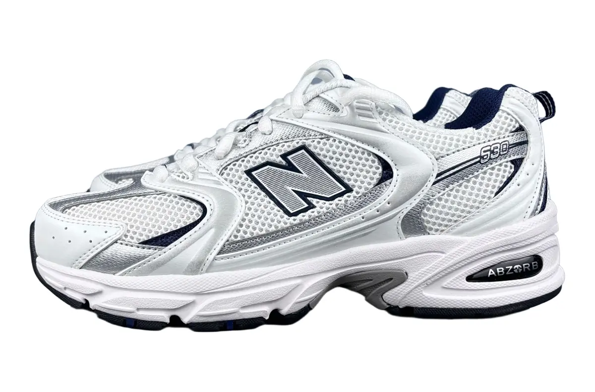 New Balance 530 Blanco Plata Azul Marino SKU-MR530SG.webp
