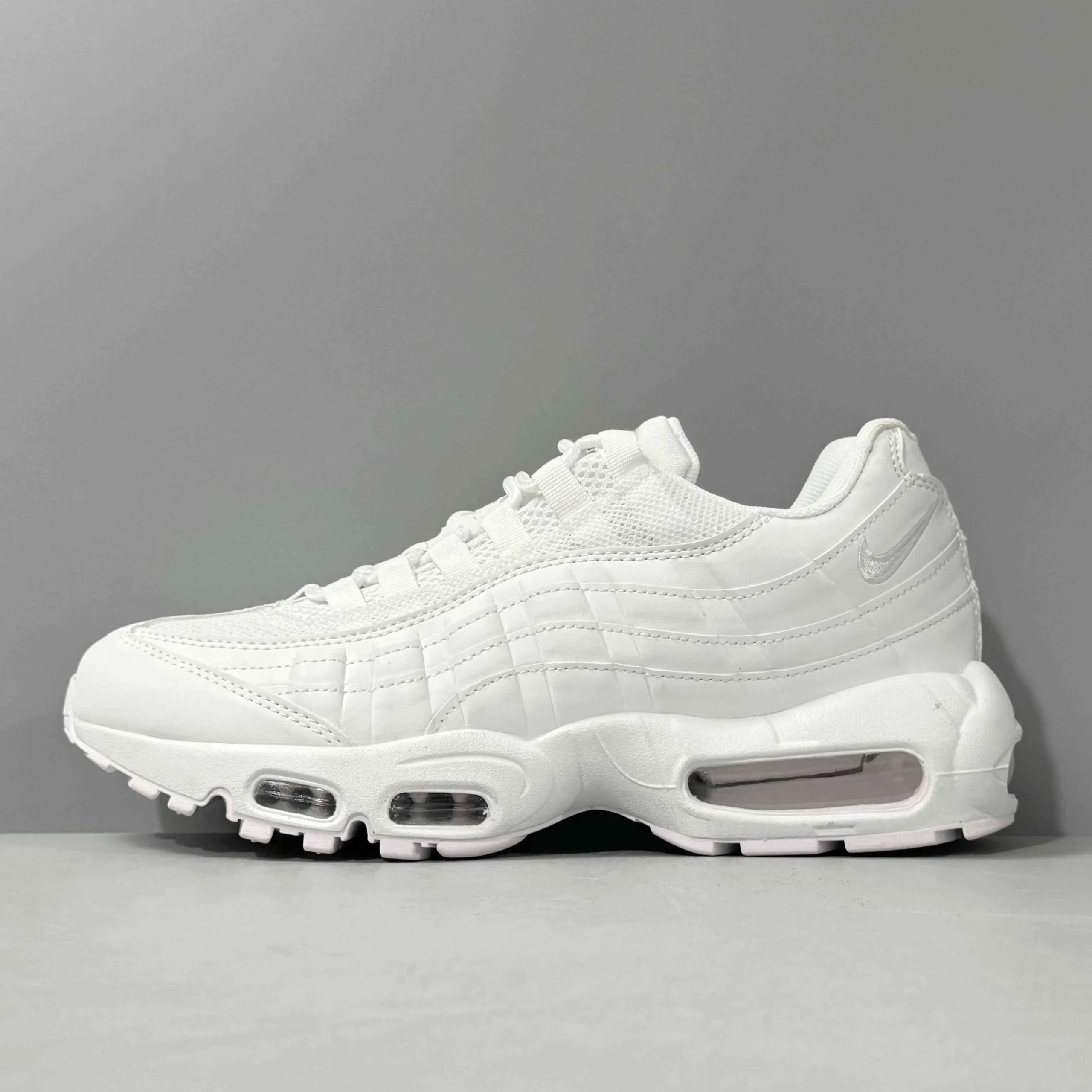 Nike Air Max 95 Essential Bianco Grigio Nebbia SKU-CT1268-100(9).webp