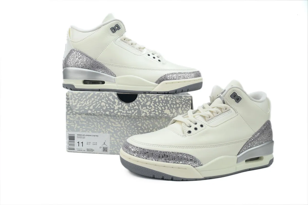 Air Jordan 3 Retro Sail Metallic Silver SKU-CK9246-100(3).webp