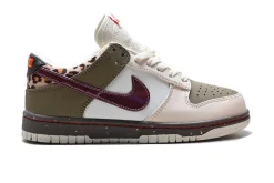 Nike Dunk Low Khaki Team Red Pearl White SKU-IM6687-262